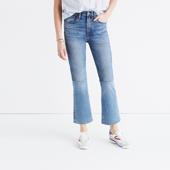 BOGO50% Madewell Retro Crop Bootcut - Picture 1 of 8